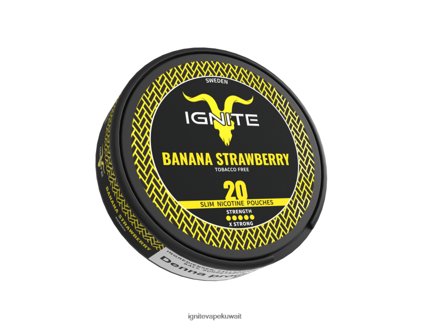 684H28172 IGNITE أكياس النيكوتين الفراولة الموز - Ignite Vape Kuwait