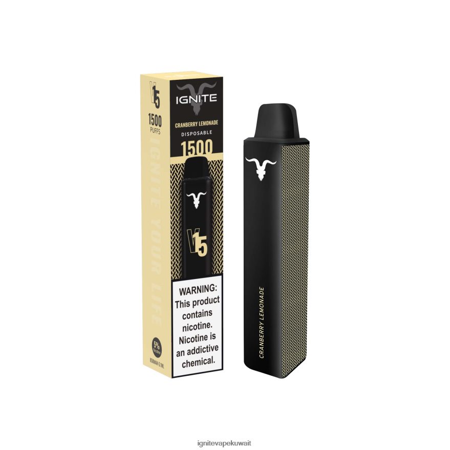 684H28110 IGNITE V15 قلم vape عصير الليمون التوت البري - Ignite Disposable Vape