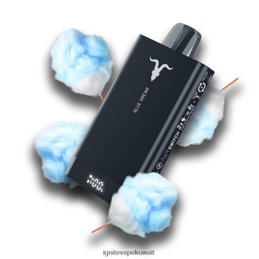 684H2866 IGNITE V150 قلم vape حلم ازرق - Ignite Vapes for Sale