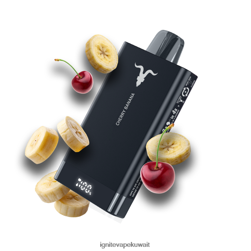 684H2868 IGNITE V150 قلم vape الموز الكرز - Ignite Order Online