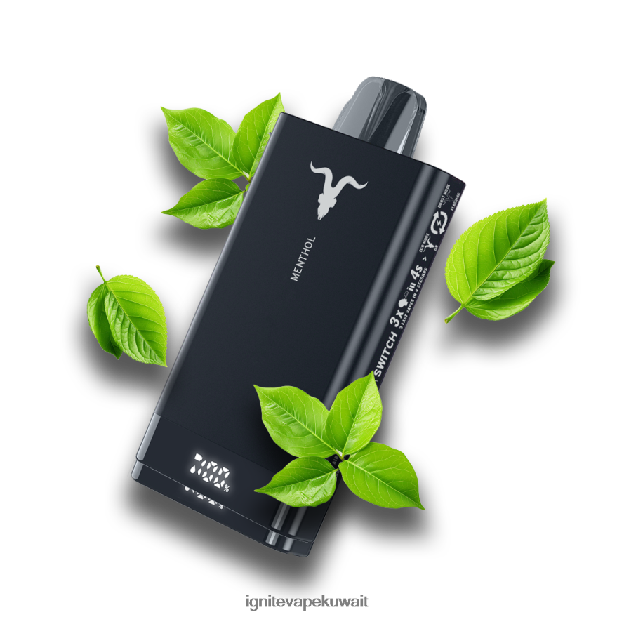 684H2872 IGNITE V150 قلم vape المنثول - Ignite Vape Kuwait
