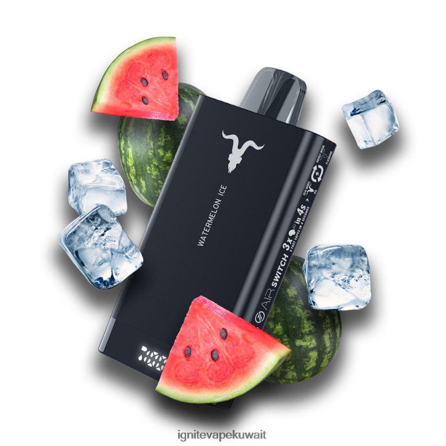 684H2879 IGNITE V150 قلم vape ثلج البطيخ - Ignite Puff Price