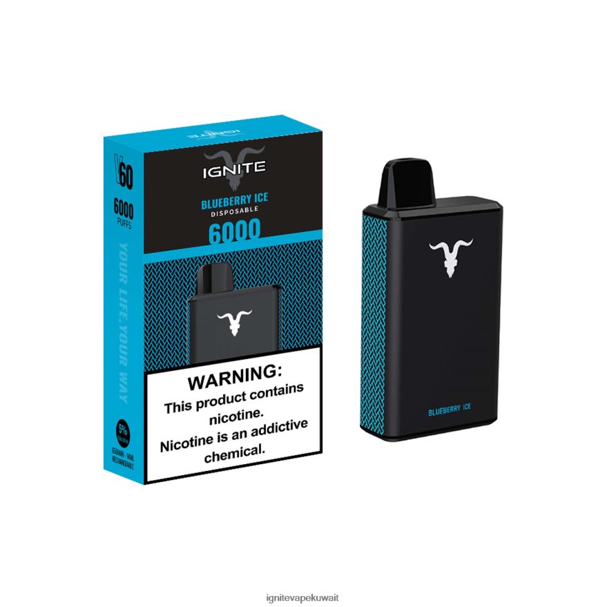 684H2829 IGNITE V60 قلم vape جليد التوت - Ignite Puff Price