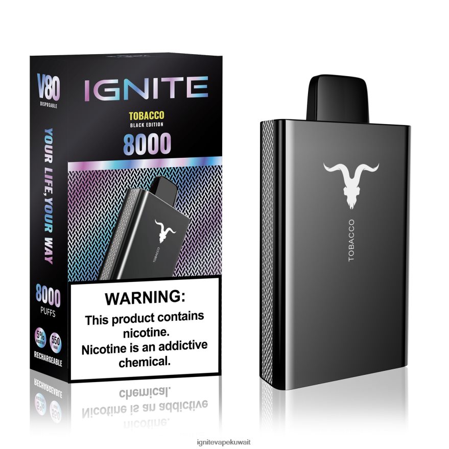 684H283 IGNITE V80 قلم vape التبغ - Ignite Vape Shop