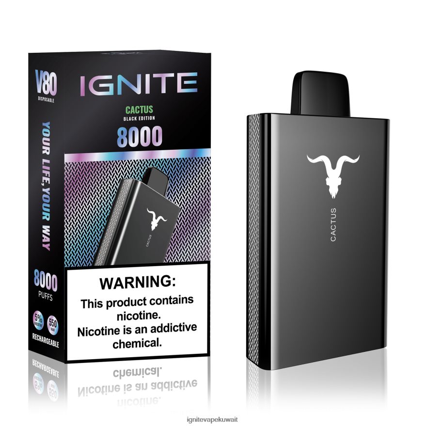 684H2843 IGNITE V80 قلم vape صبار - Ignite Vape Shop